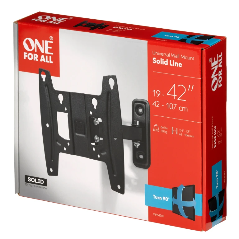 ONE FOR ALL TV Beugel Draaibaar 19-42 inch