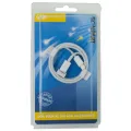 adapterkabel USB-C(M)-lightning(M) 1,0m wit