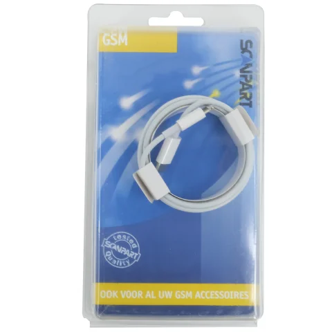 adapterkabel USB-C(M)-lightning(M) 2,0m wit