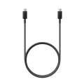 adapterkabel USB-C(M) - USB-C(M) 1.0m zwart