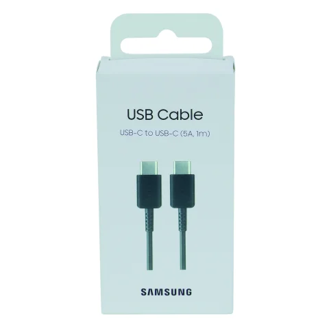 adapterkabel USB-C(M) - USB-C(M) 1.0m zwart