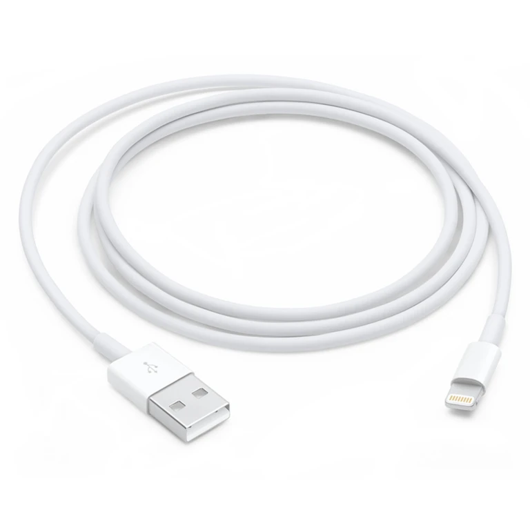 Apple Telefonie Oplaadkabel Wit 1,0m