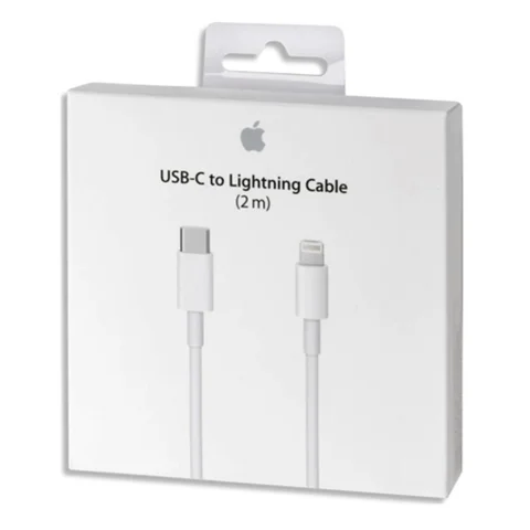 adapterkabel USB-C(M)-lightning(M) 2,0m wit