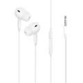 hoofdtelefoon inner-ear wit+mic+mini jack