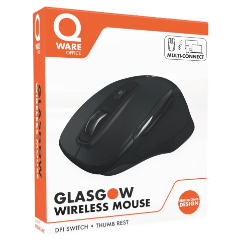 draadloze multi-mode muis zwart