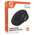 QWARE Muis Zwart Draadloos Multi-mode 1 stuk