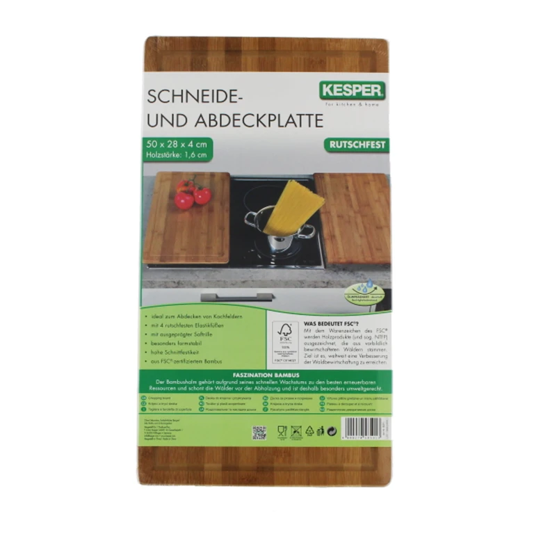 Snijplank bamboe 50x28 cm - 1 stuk