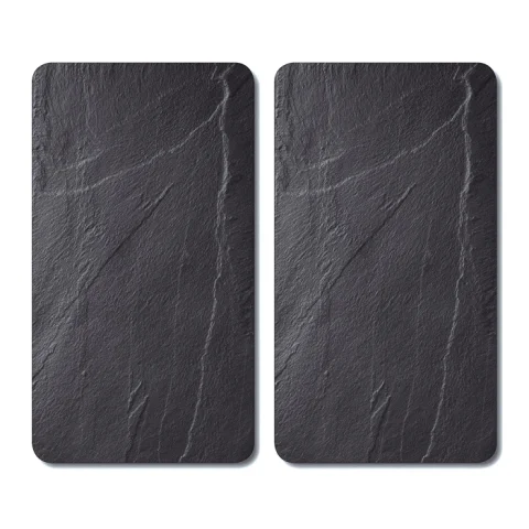 Snijplank glas voor fornuis 2 stuks