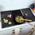 Snijplank glas voor fornuis 2 stuks