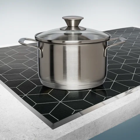 inductie glasplaat beschermmat 90x52cm