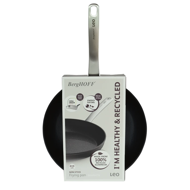 BERGHOFF Braadpan 28cm Zwart - 1 stuk