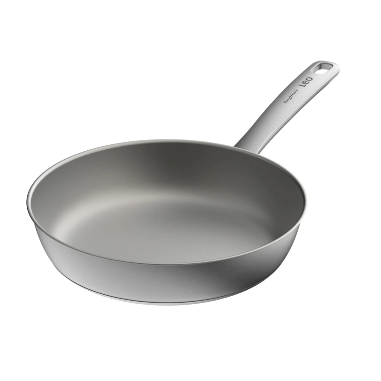 BERGHOFF braadpan RVS 24 cm zilver - 1 stuk