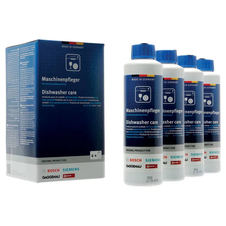 Bosch Siemens Vaatwasser Reiniger Origineel 1000 ml / 4 stuks