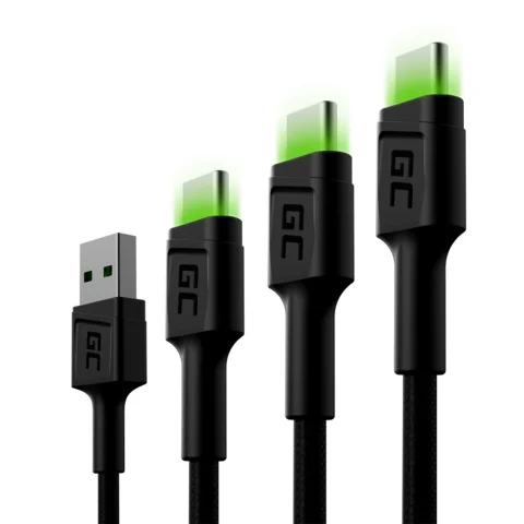 GC opl.kab usb-c>usb-a 3x200cm