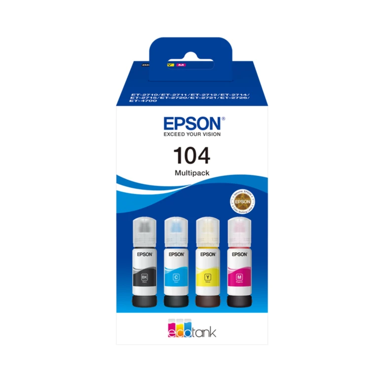 Epson Inktcartridges Zwart & Kleur 4 stuks