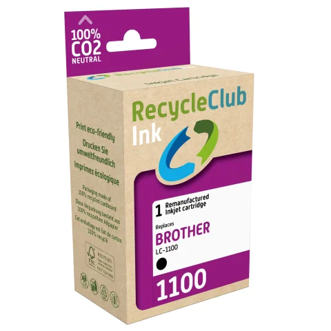 inkt cartridge Brother LC-1100 zwart 17ml
