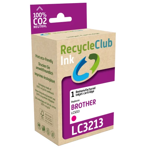 inkt cartridge Brother LC-3213 rood 6,6ml