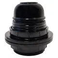 Scanpart lamp fitting E27 zwart met ring