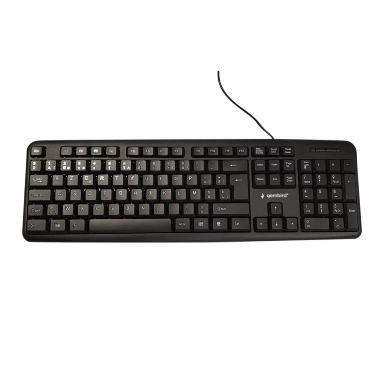 Toetsenbord Zwart AZERTY (BE) - 1 stuk