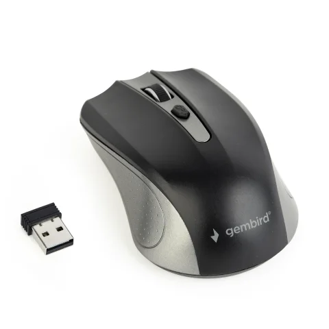 draadloze optische muis 2.4GHz zwart/zilver