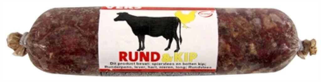 Hond Natvoer Rund/Kip 250 gram - 1 stuk