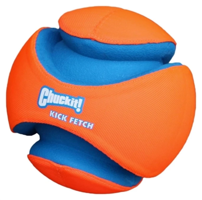 Chuckit Kick Fetch hondenspeelgoed voetbal - 12,5 cm - 1 stuk