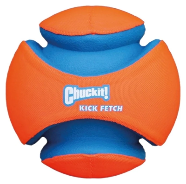 Chuckit Kick Fetch hondenspeelgoed voetbal - 12,5 cm - 1 stuk