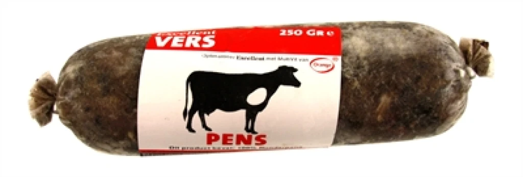 Hondensnack Runderpens 250 gram