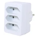 Scanpart verloopstekker 3xEuro