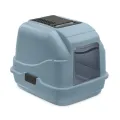 IMAC Kattenbak Easy Cat 2nd Life Blauw 50x40x40 cm
