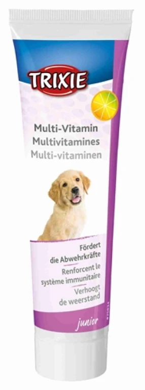 Hond Voedingssupplement Multi-Vitamine Pasta Puppy 100 gr - 1 stuk