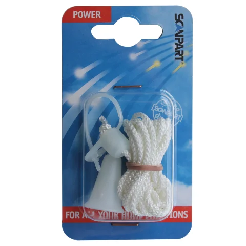 Scanpart trekkoordje wit lichtgevend contactpunt lamp