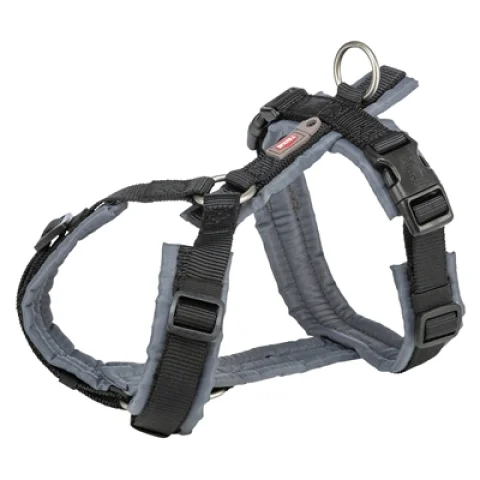 TRIXIE HONDENTUIG PREMIUM TREKKING ZWART / GRIJS