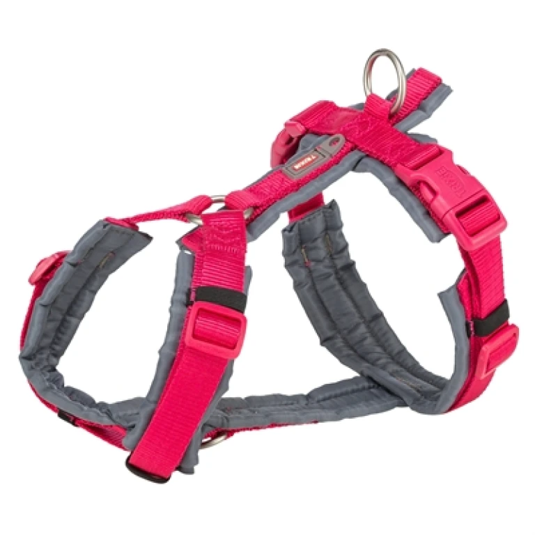 Hondentuig Fuchsia / Grijs - 1 stuk