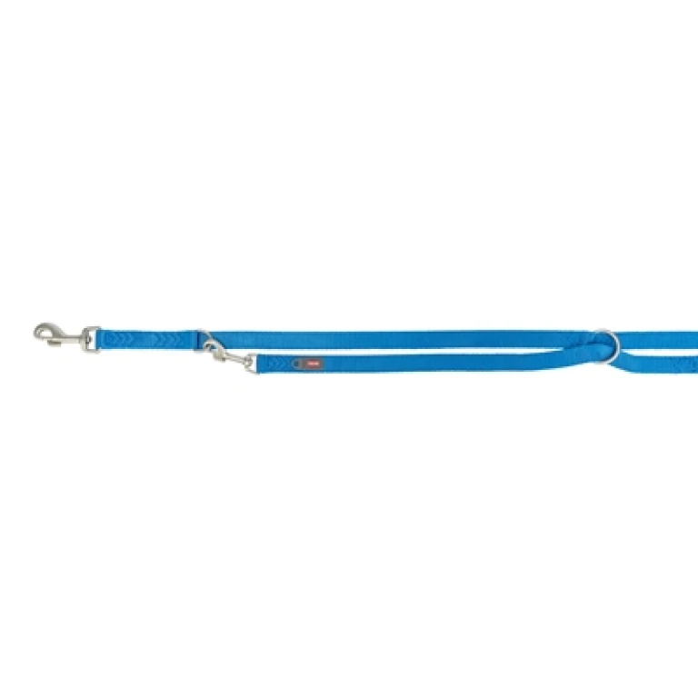 TRIXIE Hondenriem Premium Verstelbaar - Royal Blauw - 200 x 2 cm