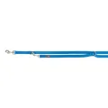 TRIXIE HONDENRIEM PREMIUM DUBBELGESTIKT VERSTELBAAR ROYAL BLAUW