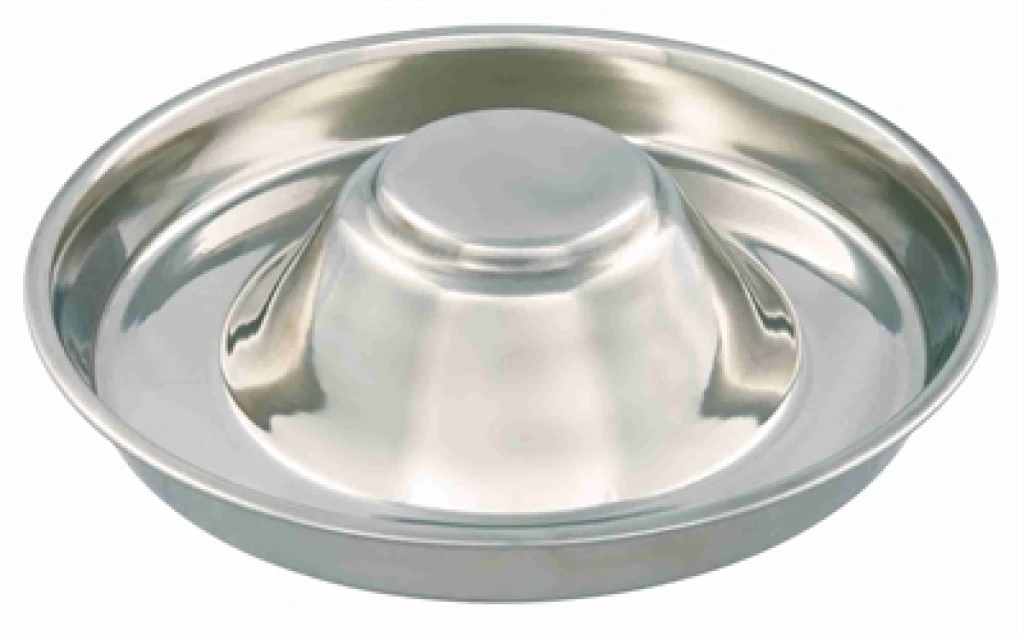 TRIXIE Junior Puppyvoerbak RVS - 1 stuk - 29 cm - 1400 ml