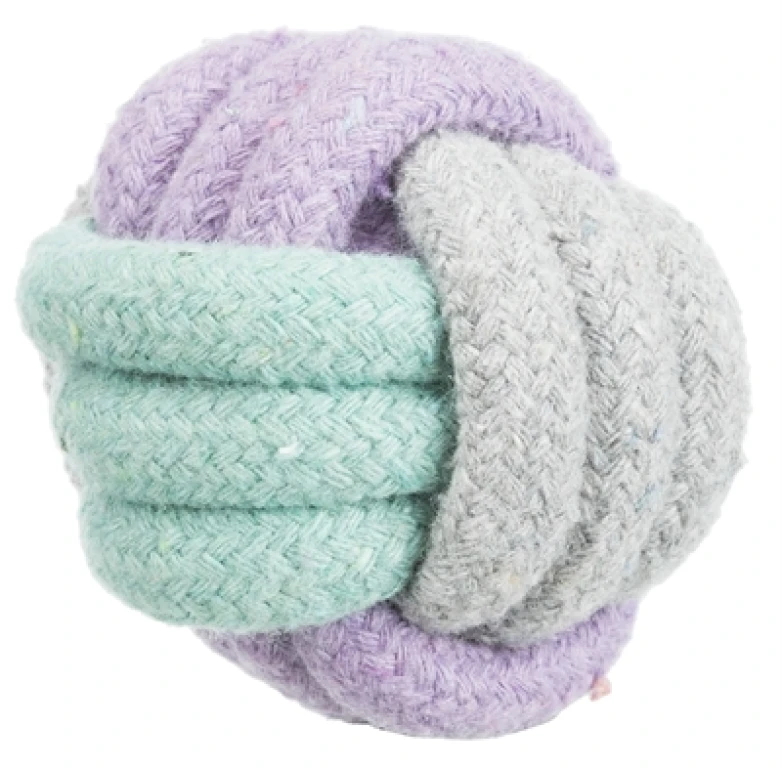 TRIXIE Junior Knoopbal Touw Speelbal voor puppy's - 1 stuk