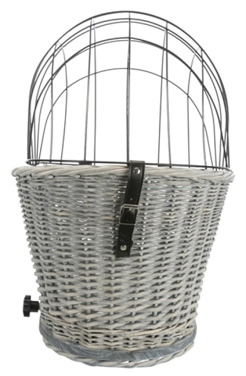 Trixie Fietsmand Bagagedrager met Rooster Grijs 55x35x49 cm 1 stuk