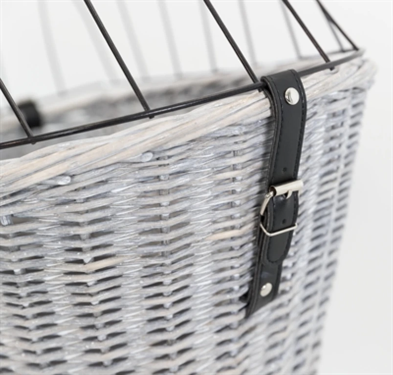 Trixie Fietsmand Bagagedrager met Rooster Grijs 55x35x49 cm 1 stuk