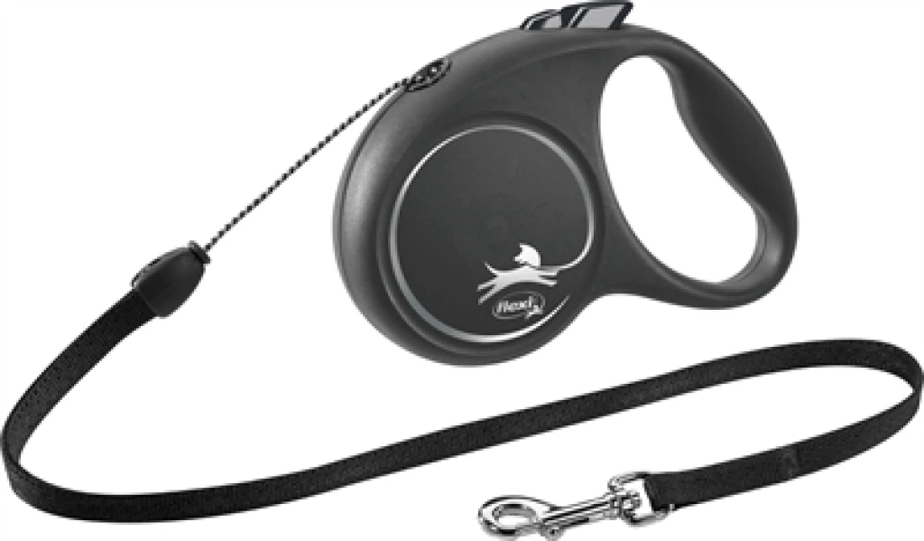 FLEXI Black Design Cord Rollijn Zwart - 5 meter - 1 stuk
