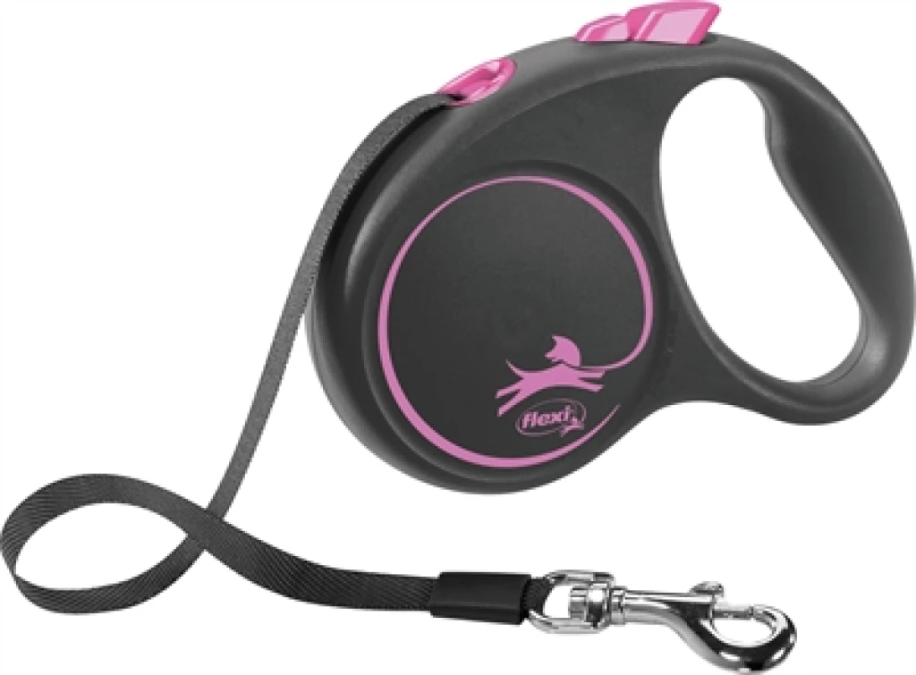 FLEXI Black Design Tape Rollijn Roze - 5 meter - tot 15 kg