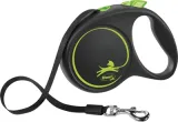 FLEXI Black Design Tape Rollijn Groen - 5 meter - voor honden tot 25 kg