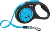 FLEXI New Classic Neon Tape Rollijn Zwart/Blauw - 5 meter - 1 stuk