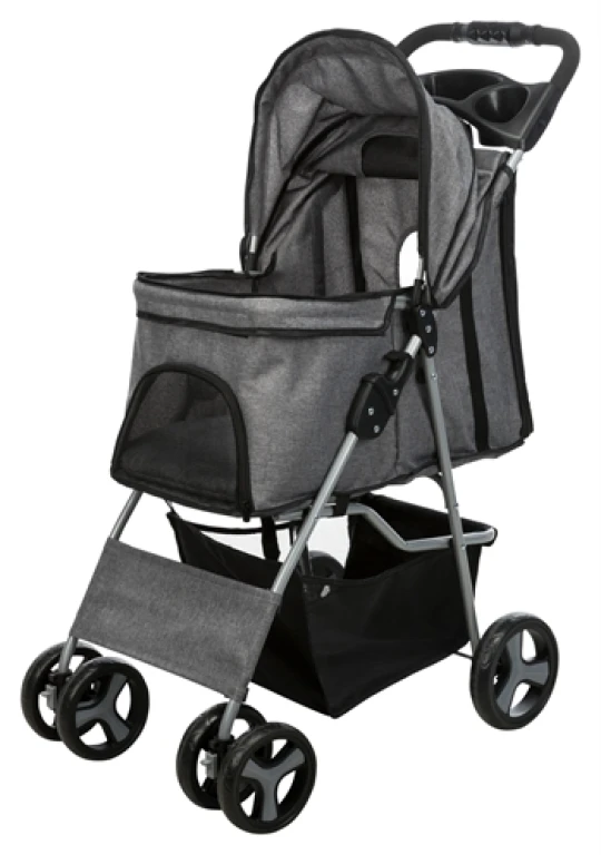 TRIXIE Hondenbuggy Grijs - 1 stuk