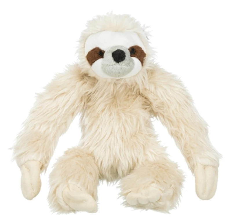 Hondenknuffel Luiaard Bruin 35 cm - 1 stuk