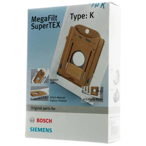 Bosch Siemens stofzuigerzak fleece (doos) type K - BBZ41FK