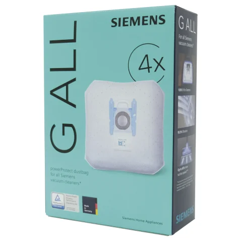 Siemens stofzuigerzak fleece (doos) type G All 17000816 - 00463510