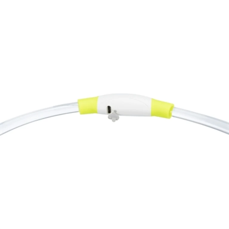 TRIXIE Lichtgevende Hondenhalsband USB Oplaadbaar - TPU Groen - L-XL