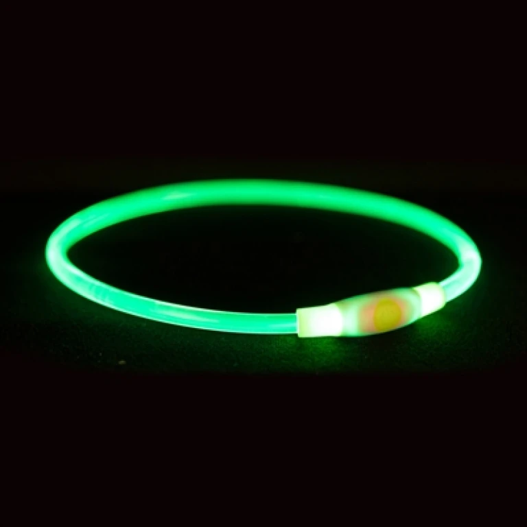 TRIXIE Lichtgevende Hondenhalsband USB Oplaadbaar TPU Multi S-M